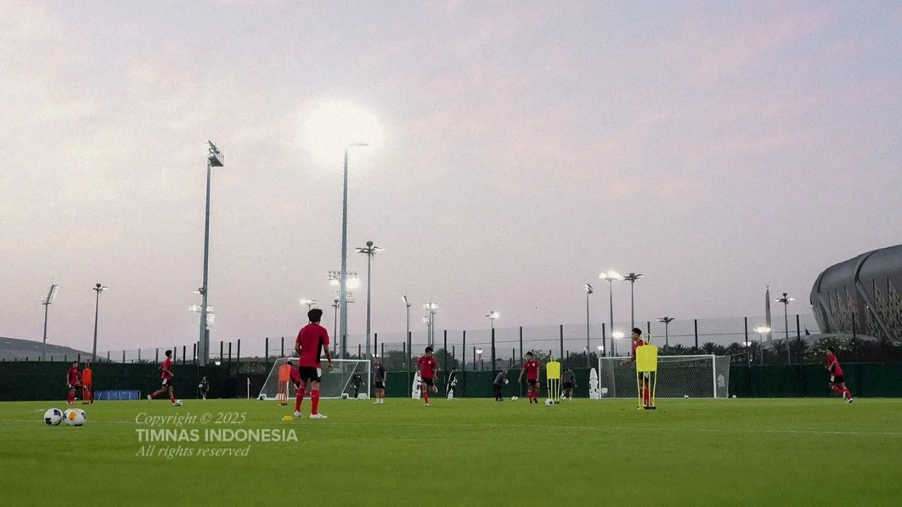 Timnas Indonesia U-17 latihan di Jeddah/Media PSSI