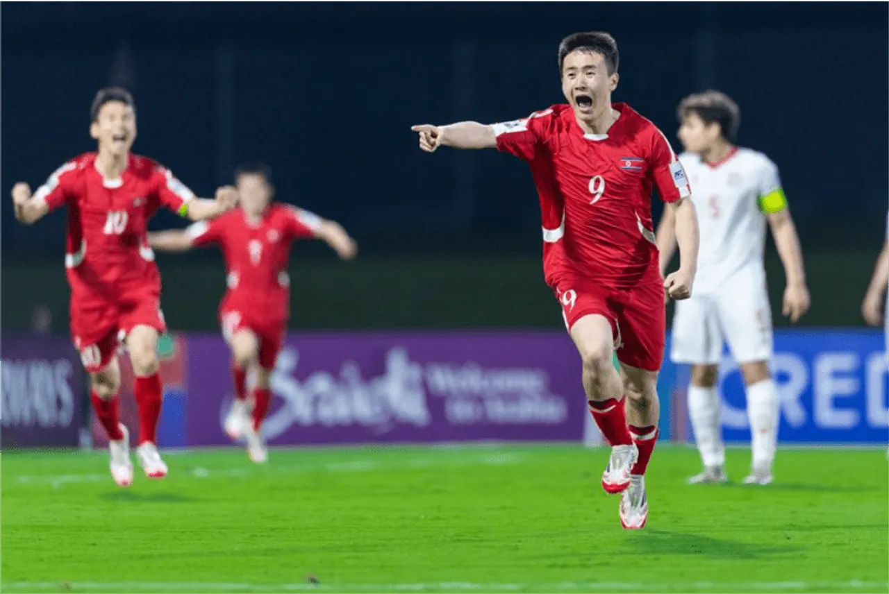 Penyerang Korea Utara U-17, Pak Kwang-song/AFC
