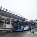 Tampilan dan nama baru Halte Senen Toyota Rangga. (TAM)