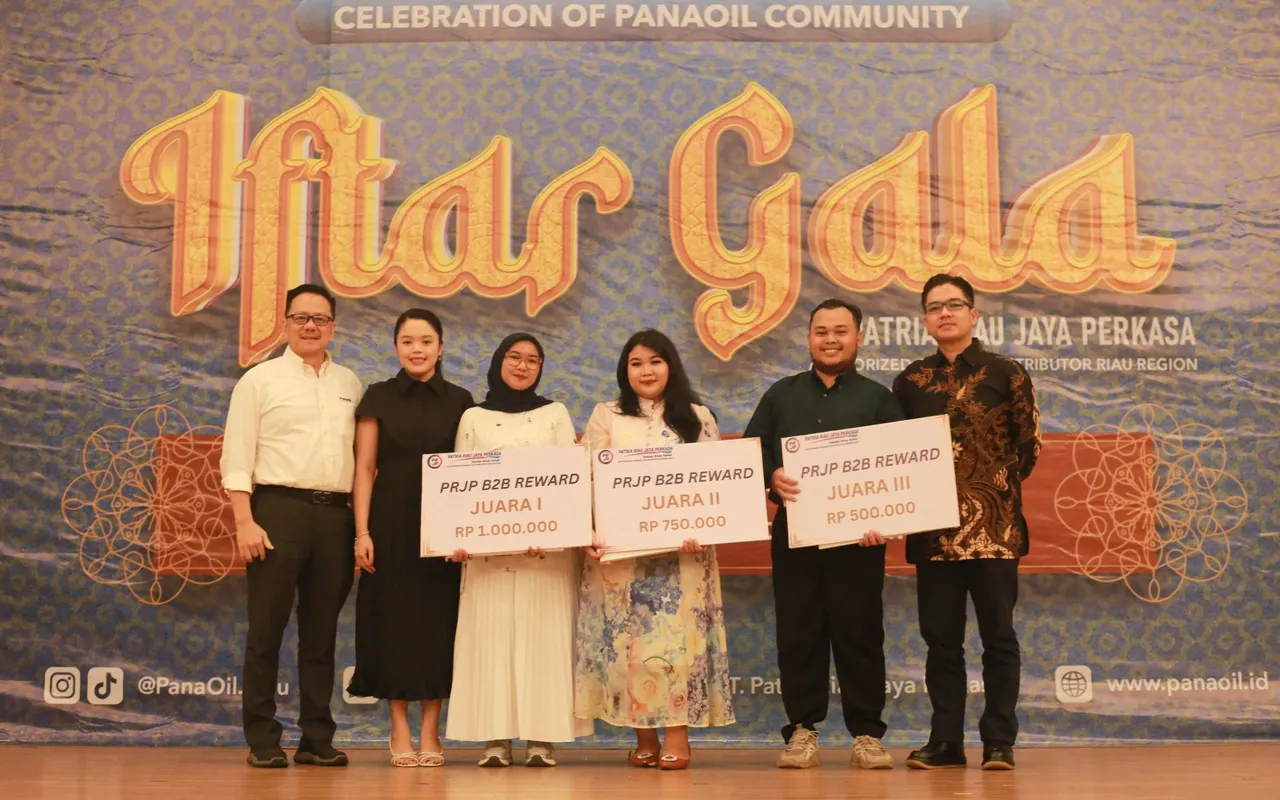 PanaOil menggelar kumpul distributor untuk apresiasai atas kerja sama yang telah terjalin. (POI)