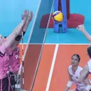 Gresik Petrokimia vs Popsivo Polwan di final four Porliga 2025/IG Moji