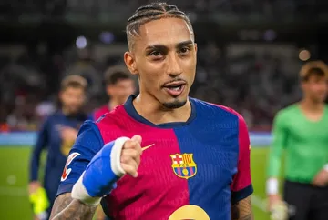 Pemain Barcelona, Raphinha. (Foto: Instagram/fcbarcelona)