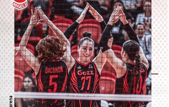 Giovanna Milana bermaiGiovanna Milana bermain untuk Petro Gazz Angels di AVC Champions League 2025/foto: Ofisial Petro Gazz Angelsn untuk Petro Gazz Angels di AVC Champions League 2025/foto: Ofisial PVL
