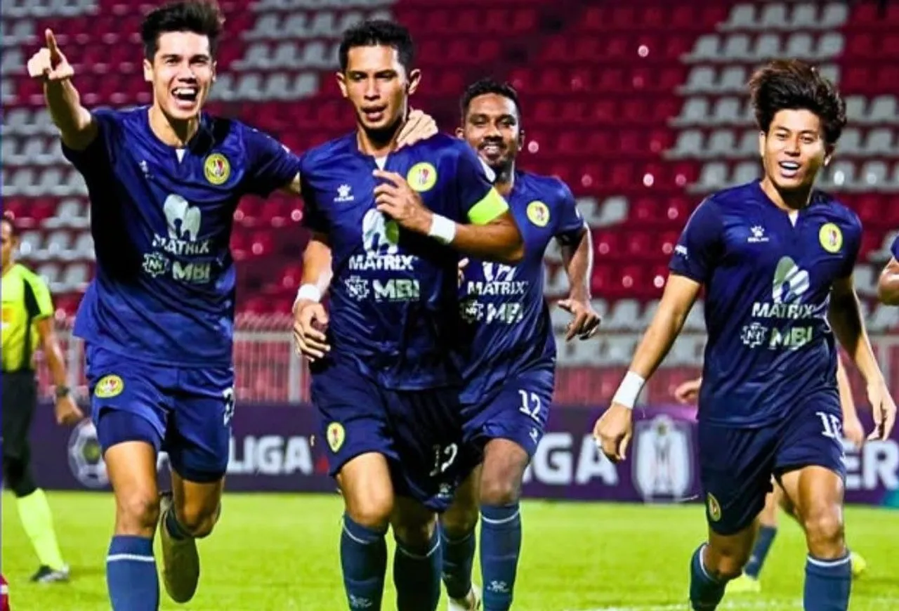 Selebrasi pemain Kelantan United FC di Liga Super Malaysia/foto: Ofisial Liga Super Malaysia