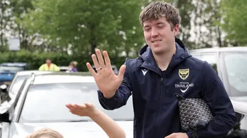 Penyerang Oxford United dan Timnas Indonesia, Ole Romeny (Foto: x.com/OUFCOfficial)