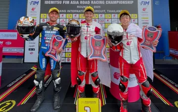 Podium AP250 ARRC 2025 seri Thailand didominasi pembalap Indonesia/foto: Ofisial ARRC
