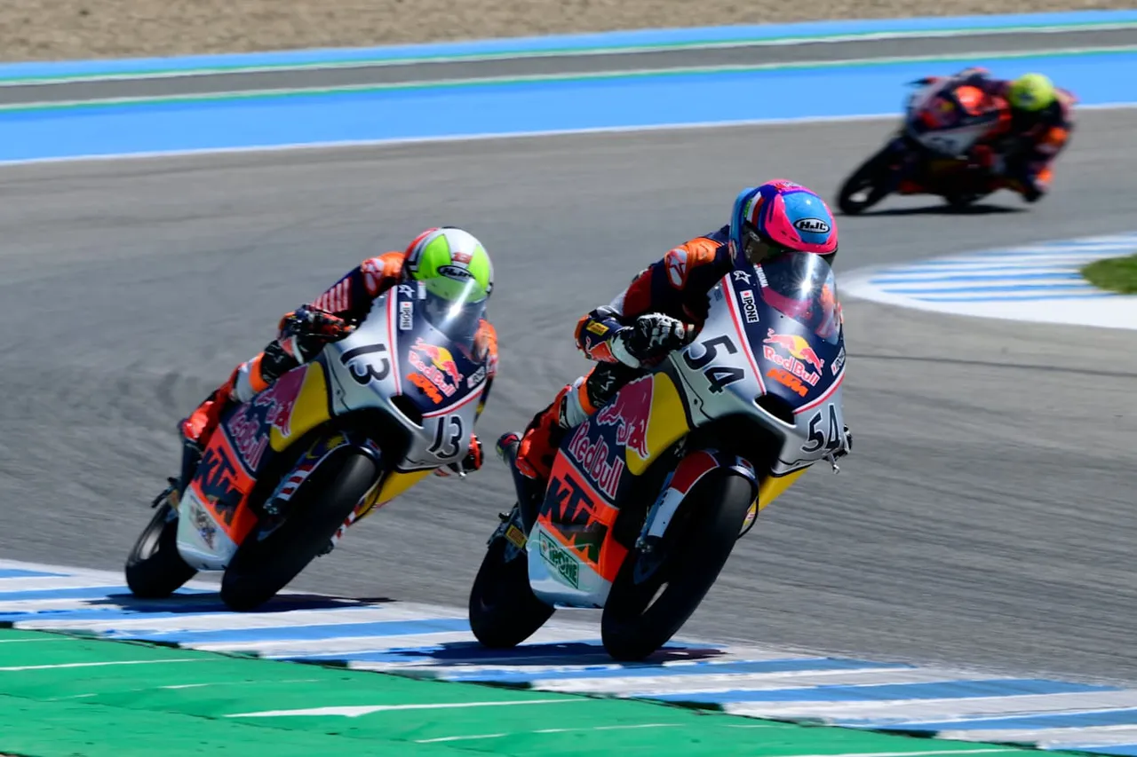 Veda Ega Pratama di Red Bull Rookies Cup Jerez 2025/Foto: Red Bull Rookies Cup