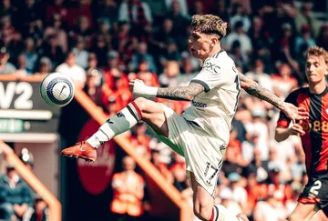 Hasil pekan ke-34 Liga Inggris 2024/2025 antara Bournemouth vs Manchester United. (Foto: Instagram/manchesterunited)