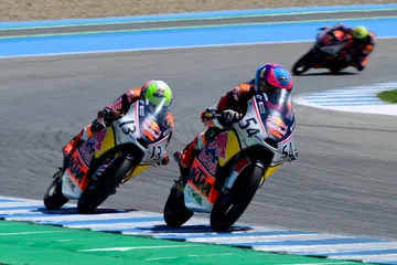 Veda Ega Pratama di Red Bull Rookies Cup Jerez 2025/Foto: Red Bull Rookies Cup