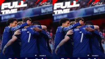 Hasil Arsenal vs PSG di Liga Champions (Foto: x.com/PSG_inside)