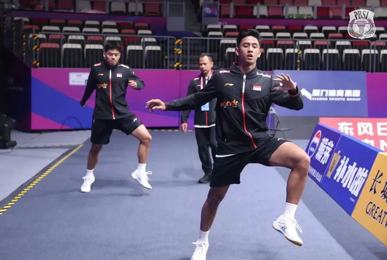 Pemain bulutangkis Indonesia, Alwi Farhan. (Foto: Instagram/badmintonina)