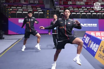 Pemain bulutangkis Indonesia, Alwi Farhan. (Foto: Instagram/badmintonina)