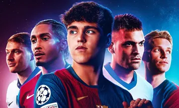 Susunan Pemain Barcelona vs Inter. (Foto: Instagram/fcbarcelona)