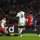 Jalannya laga leg pertama semifinal Liga Champions 2024/2025 antara Barcelona vs Inter Milan. (Foto: Instagram/inter)
