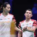 Rinov Rivaldy/Gloria Emanuelle Widjaja di Piala Sudirman 2025/Foto: PBSI