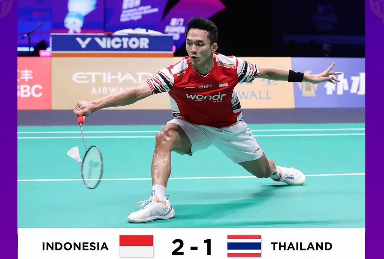Pebulutangkis Indonesia, Jonatan Christie. (Foto: Instagram/PBSI)