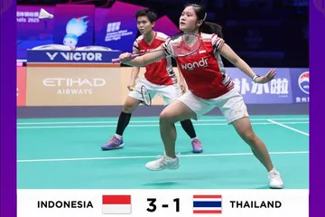 Pemain ganda putri Indonesia, Lanny/Fadia. (Foto: Instagram/pbsi)