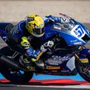 Aldi Satya Mahendra saat tampil di seri 3 World Supersport 2025 di sirkuit Assen/Media Yamaha