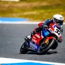 Kiandra Ramadhipa debut di ajang balap European Talent Cup 2025/foto: Junior Talent Team