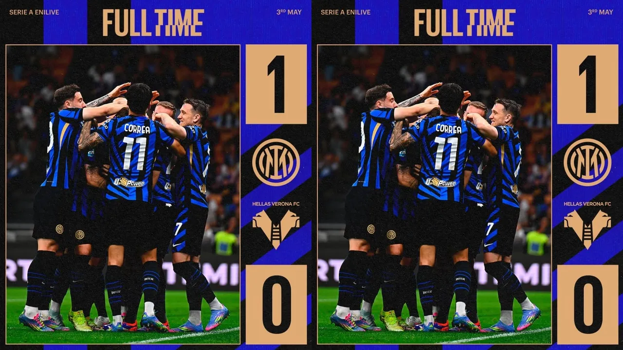 Hasil Inter Milan vs Verona Serie A (Foto: instagram/@inter)