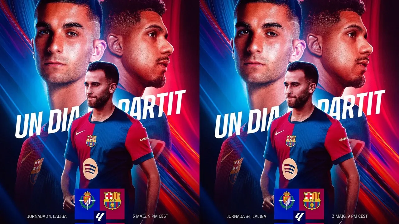 Link Live Streaming Valladolid vs Barcelona di LaLiga (Foto: instagram/@fcbarcelona)