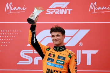 Lando Norris memenangkan Sprint Race F1 GP Miami 2025 (Foto: x.com/F1))