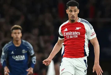 Bek Arsenal, William Saliba. (Foto: Instagram/arsenal)