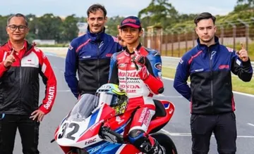 Kiandra Ramadhipa tampil di European Talent Cup 2025/foto: Junior Talent Team
