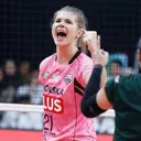 Pemain asing Gresik Petrokimia di Proliga 2025, Hanna Davyskiba/foto: IG Moji Sport