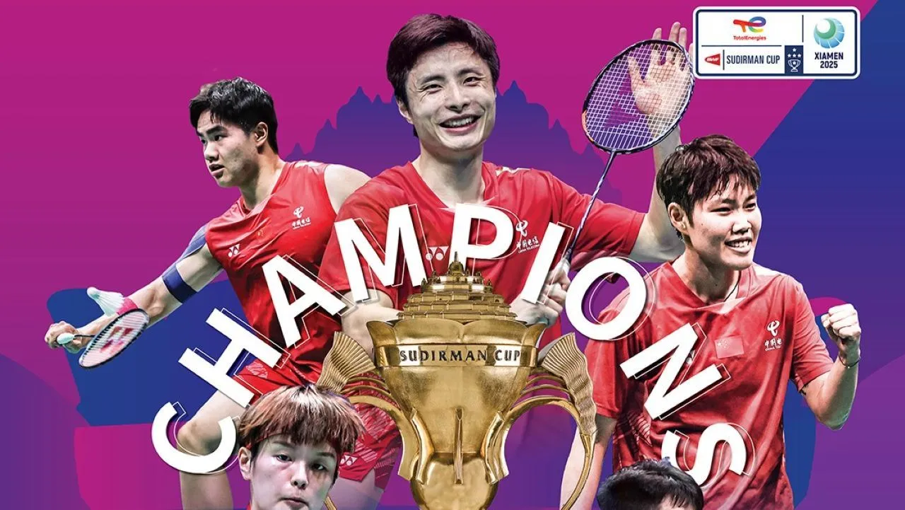 China juara Piala Sudirman 2025/X BWF.