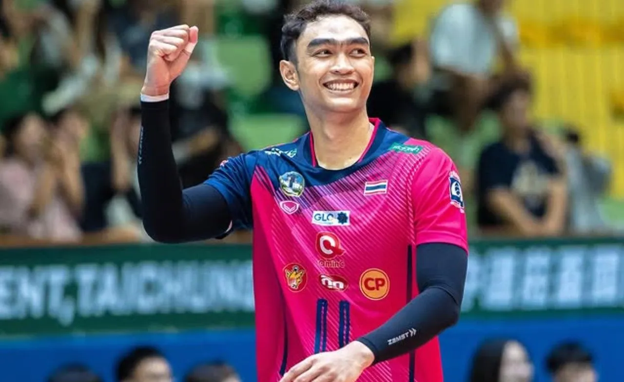 Doni Haryono raih penghargaan best outside hitter di turnamen Win Streak Volleyball Invitational 2025/foto: Ofisial WSVI
