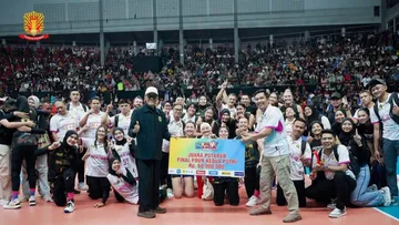Jakarta Popsivo Polwan juara di Solo/IG Popsivo.
