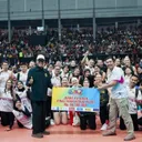 Jakarta Popsivo Polwan juara di Solo/IG Popsivo.