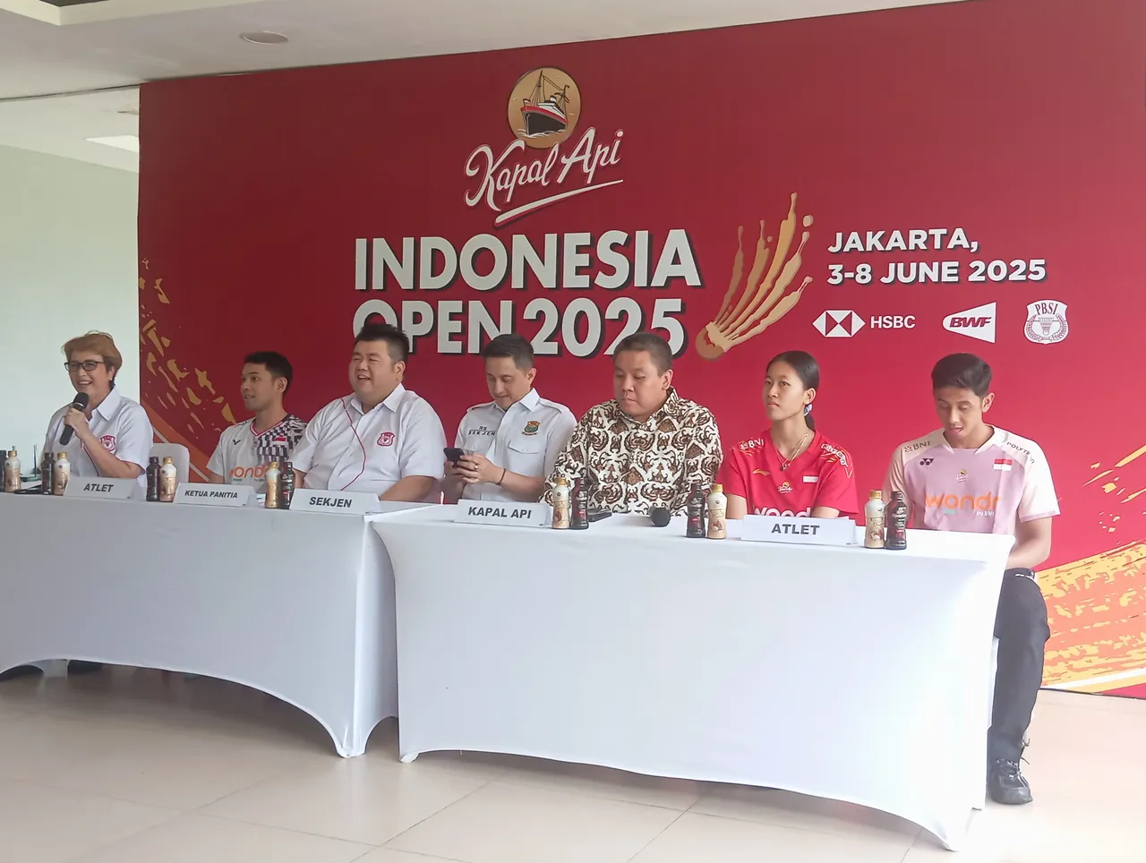 Press Confrence Indonesia Open 2025/Foto: SportCorner.id/Reza
