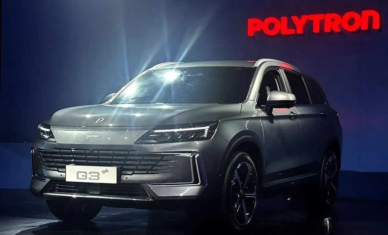 Mobil listrik Polytron G3+. (Antara)