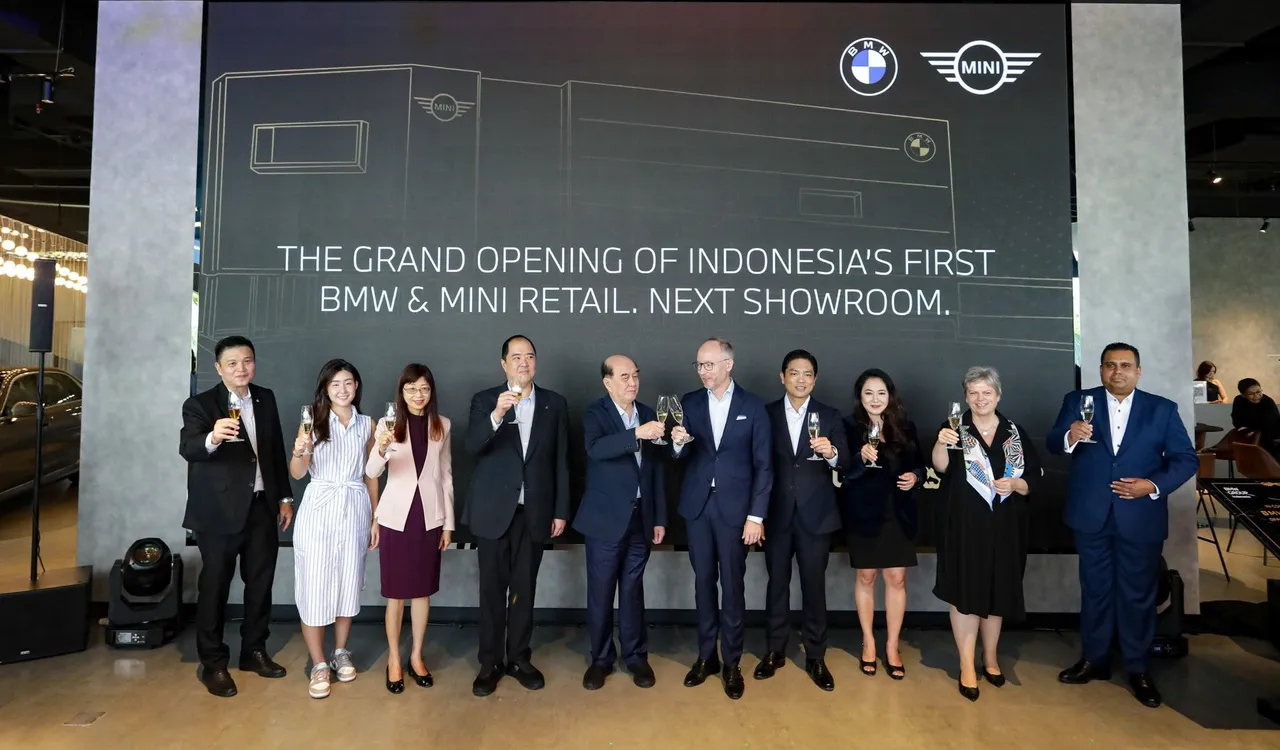 Seremoni peresmian diler BMW dan MINI Eurokars di PIK 2. (BMW Group Indonesia)