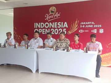 Press Confrence Indonesia Open 2025/Foto: SportCorner.id/Reza