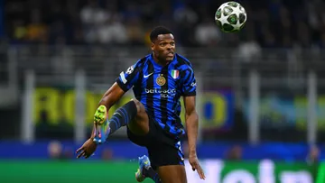 Bek Inter Milan, Denzel Dumfries. (Foto: x.com/Inter)