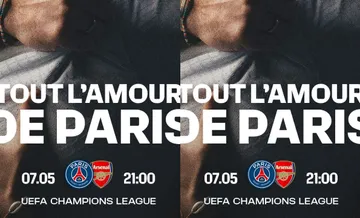 Link live streaming leg ke-2 semifinal Liga Champions 2024/2025 antara PSG vs Arsenal. (foto: Instagram/psg)