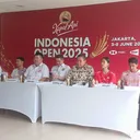 Press Confrence Indonesia Open 2025/Foto: SportCorner.id/Reza