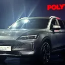 Mobil listrik Polytron G3+. (Antara)