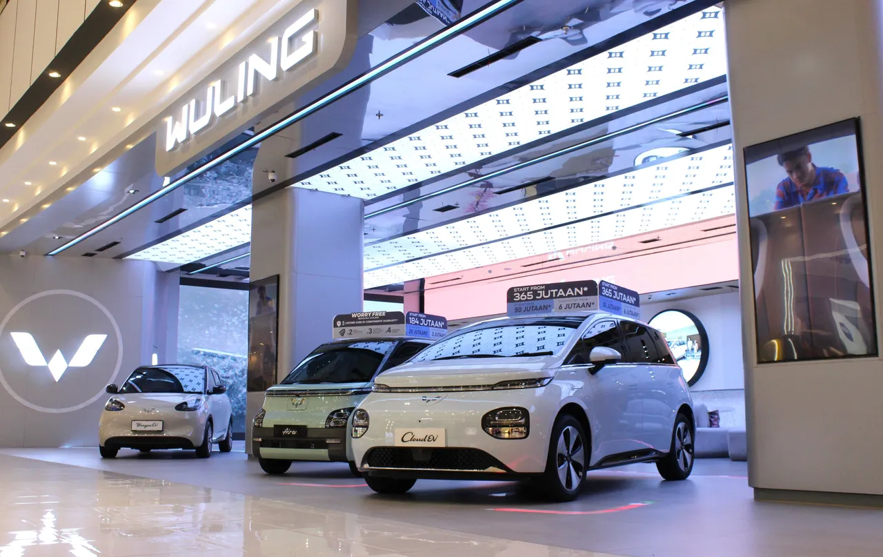Diler Wuling AEON Mall Cikarang berada di lantai dasar (GF) unit 22-24. (Wuling Indonesia)