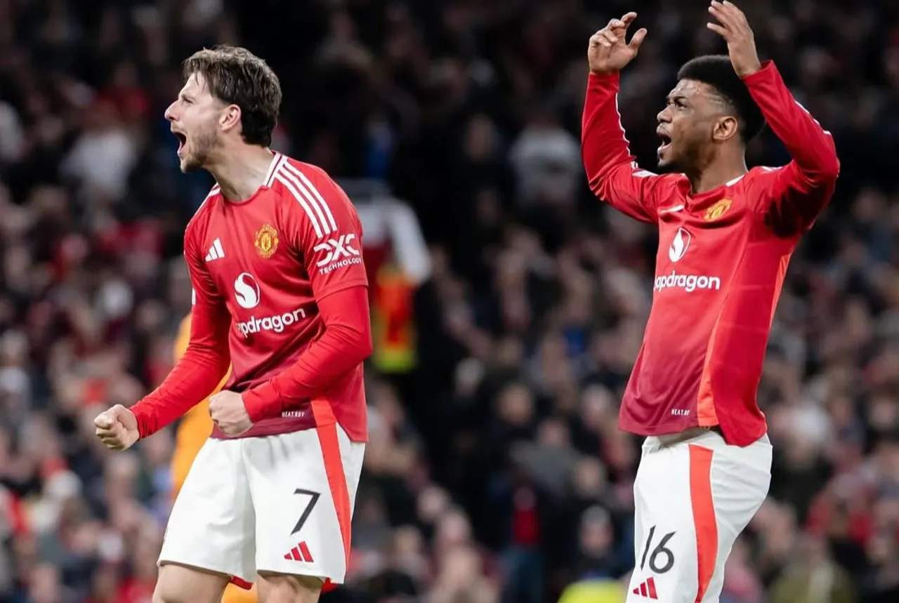 Jalannya laga semifinal Liga Europa 2024/2025 antara Manchester United vs Athletic Bilbao. (Foto: Instagram/manchesterunited)