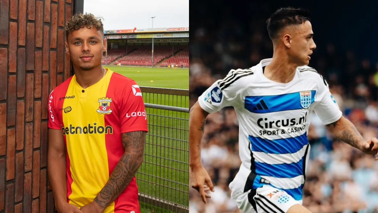 Dean James dan Eliano Reijnders (Foto: Go Ahead Eagles dan Instagram/@peczwolle