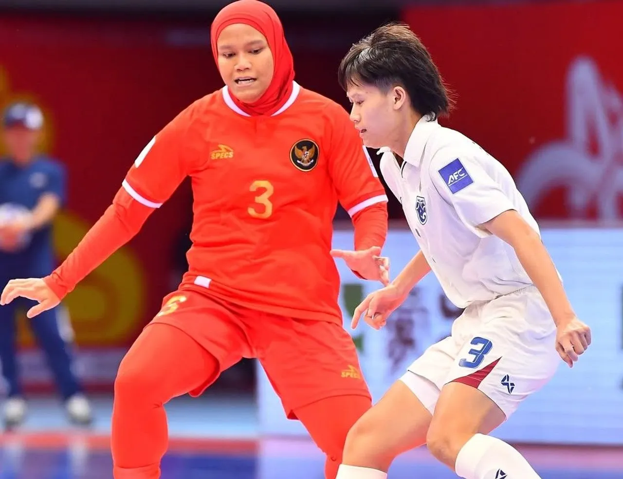 Indonesia vs Thailand di Piala Asia Futsal Putri 2025/Foto: FFI