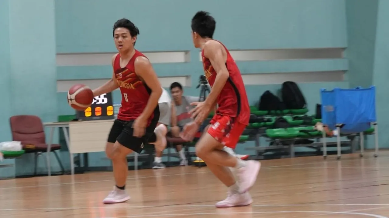 Timnas U-16 bolabasket Indonesia/Media Perbasi.