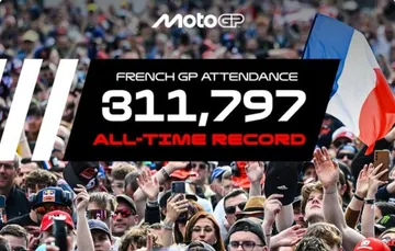 Jumlah penonton MotoGP Prancis di Sirkuit Le Mans ukir rekor sepanjang masa/foto: MotoGP
