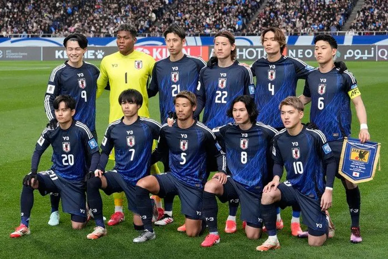 Tim nasional Jepang sudah dipastikan lolos ke Piala Dunia 2026. (Foto: AP/Eugene Hoshiko)