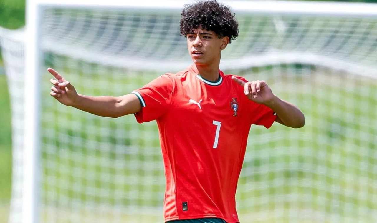Ronaldo jr debut bersama Timnas Portugal U-15 di turnamen Vlatko Markovic 2025/foto: X/@cristiano
