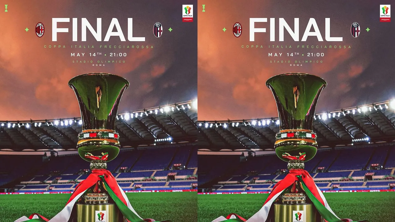 Link Live Streaming AC Milan vs Bologna di Final Coppa Italia 2024/2025 (Foto: instagram/@seriea)